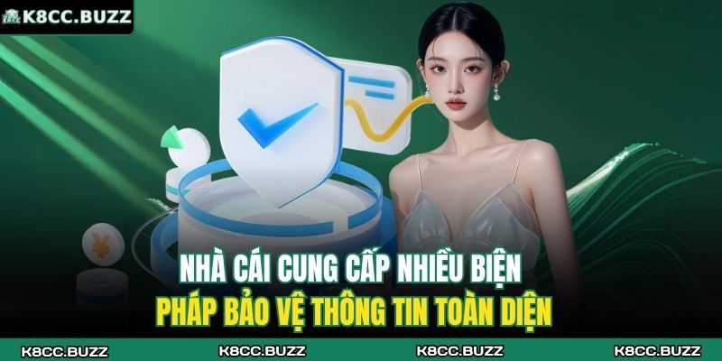 Chính Sách Bảo Mật K8CC 2 Nhà cái cung cấp nhiều biện pháp bảo vệ thông tin toàn diện